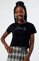 PacSun Kids Howdy Rhinestone Skimmer T-Shirt