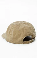 Free & Easy Logo Washed Khaki Hat