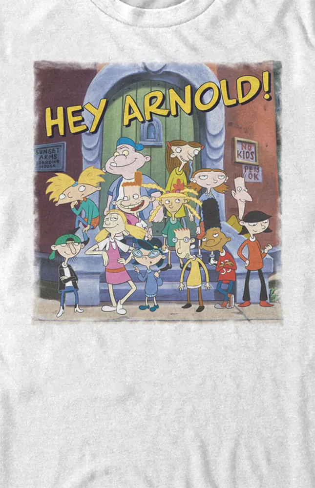 Hey Arnold custom Vans slip on