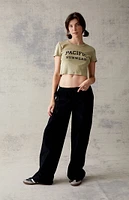 LA Hearts Micro Corduroy Wide Leg Pants