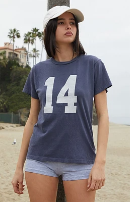 John Galt Navy 14 Chloe T-Shirt