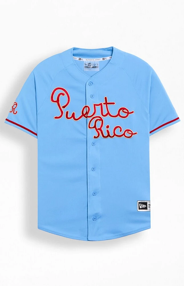 New Era Puerto Rico On Field Jersey