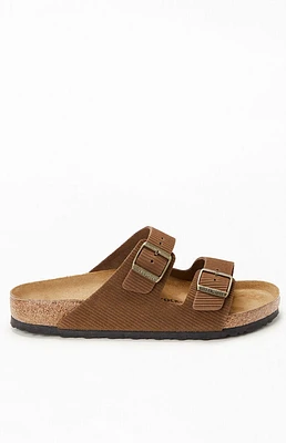 Birkenstock Arizona Corduroy Sandals Dark Tea