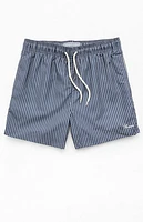 Pacsun Bailey Pinstripe 4.5" Swim Trunks