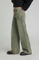 PacSun Jessie High Waisted Baggy Carpenter Pants