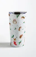 Ninola Design Hedgehog Yuletide Travel Mug