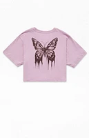 Vans Kids Fallen Relax Cropped T-Shirt