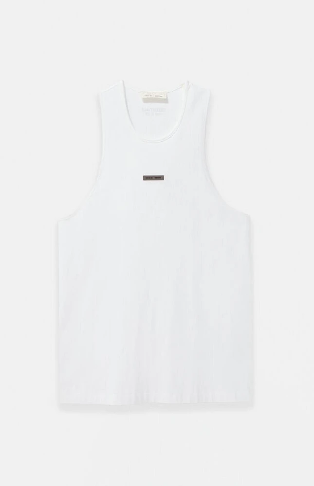 Fear of God Essentials Bright White Tank Top