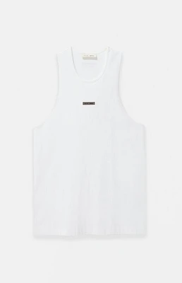 Fear of God Essentials Bright White Tank Top