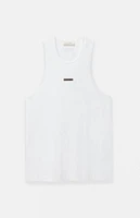 Fear of God Essentials Bright White Tank Top