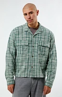 PacSun Plaid Long Sleeve Camp Shirt