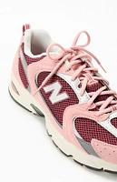 New Balance Pink & Burgundy 530 Sneakers