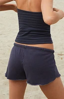 John Galt Navy Marcie Sweat Shorts