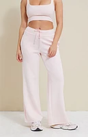 PAC 1980 Active Pink Beau Wide Leg Sweatpants
