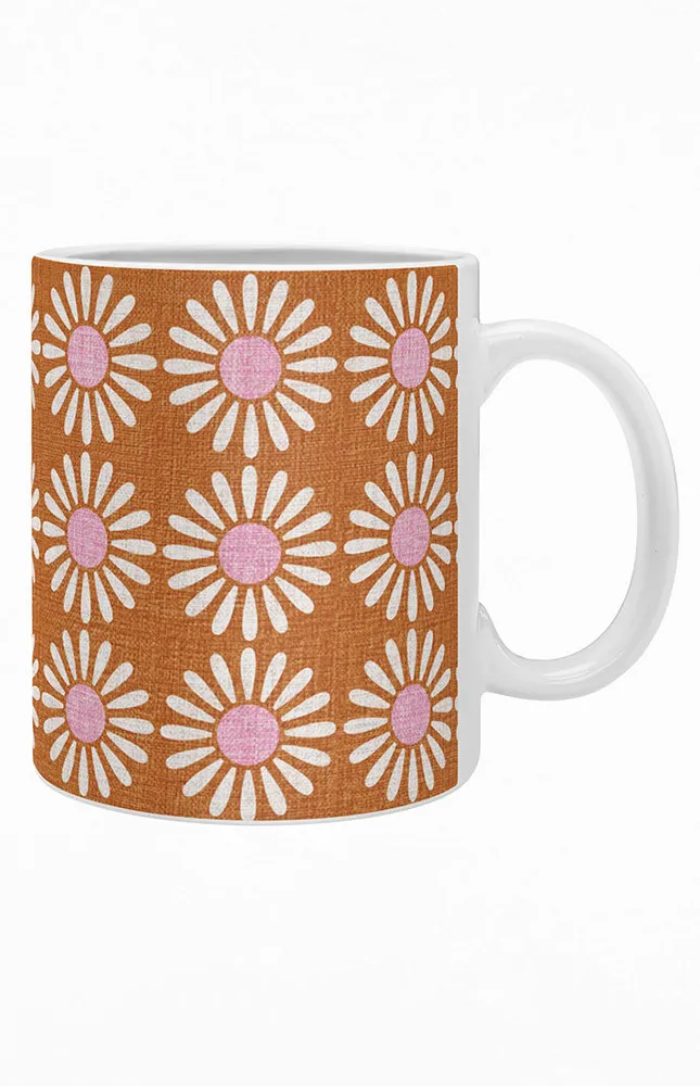 Orange Flower Coffee Mug