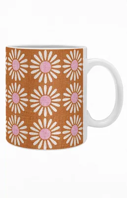 Orange Flower Coffee Mug