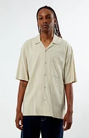 PacSun Suede Tencel Camp Shirt