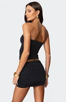 Edikted Curved U Strapless Top