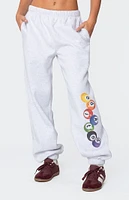 Edikted Billiard Oversized Sweatpants