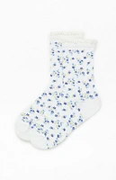 Pacsun Ditsy Flower Crew Socks
