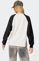 Edikted Snatched Oversized Long Sleeve T-Shirt