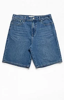 Pacsun Medium Indigo Baggy Denim Shorts
