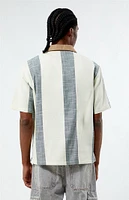 PacSun Stripe Camp Shirt