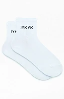 IYKYK Quarter Socks