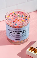 Candier Congrats Candle