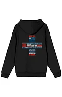 Grey's Anatomy Cross Collage Zip Up Hoodie