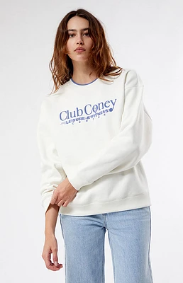 Coney Island Picnic Club Leisure & Fitness Crew Neck Sweatshirt