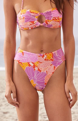 Roxy Bell Bottom Blooms High Waisted Bikini