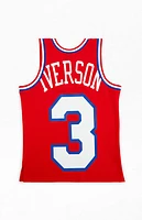 Mitchell & Ness Allen Iverson Sixers Jersey