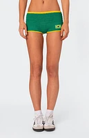 Edikted Brasil Crochet Shorts