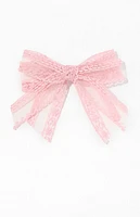 LA Hearts Ellie Lace Bow Hair Clip