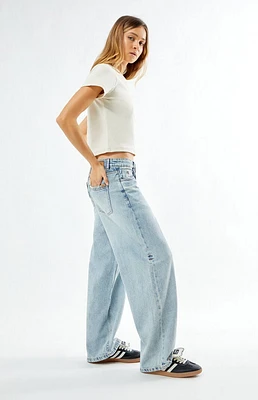 Thrills Billie Low Rise Baggy Jeans