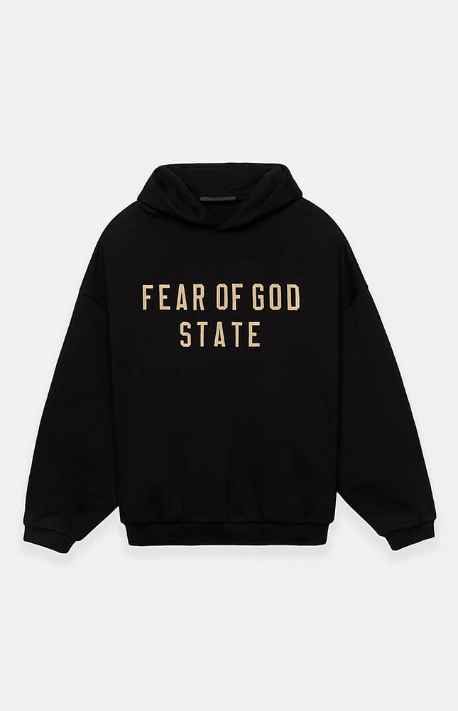 Fear of God Essentials Black Fleece Hoodie