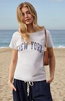 John Galt Gray Chloe New York T-Shirt