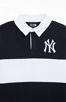 New Era NY Yankees Rugby Long Sleeve T-Shirt