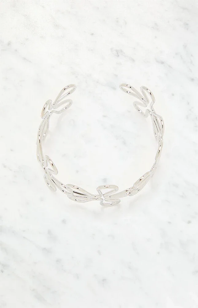 LA Hearts Flower Ear Cuff