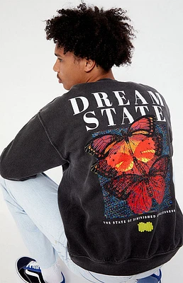 Dream State Vintage Wash Crew Neck Sweatshirt