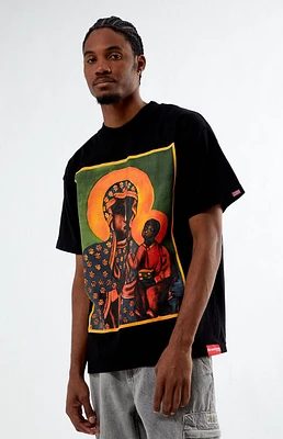 The Marathon Clothing Black Madonna T-Shirt