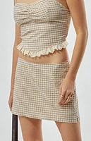 Your Favorite Plaid Mini Skort