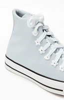 Converse Blue Chuck Taylor All Star Flower Eyelet High Top Sneakers
