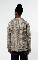 LOST Riverbank Pullover Realpalm Olive Camo Shirt