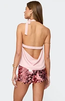 Edikted Rivere Split Front Halter Top