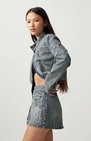 Formula 1 x PacSun Zip Denim Mini Skirt