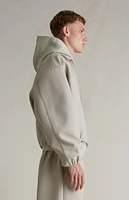 Fear of God Essentials Timber Bonded Canvas Zip Up Jacket