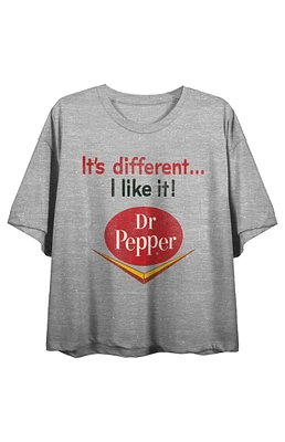 Dr Pepper I Like It Vintage Cropped T-Shirt