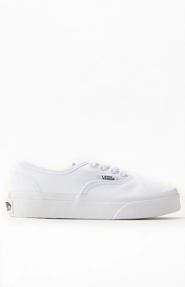 Kids White Authentic Shoes